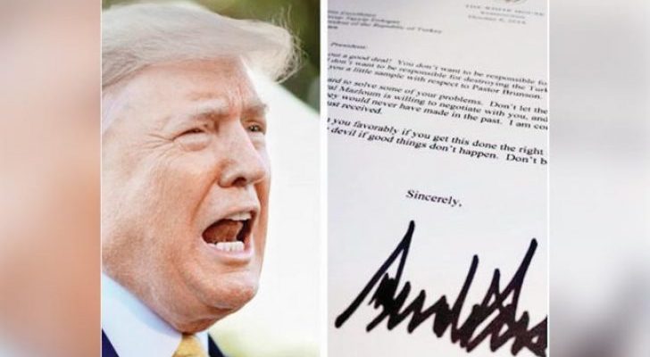 Kornoşor’dan Trump’a mektup