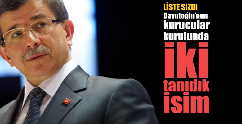 Davutoğlu’nun Partisinde Bursa Damgası!