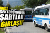 Bursa’da Minibüsçüler Dert Küpü!