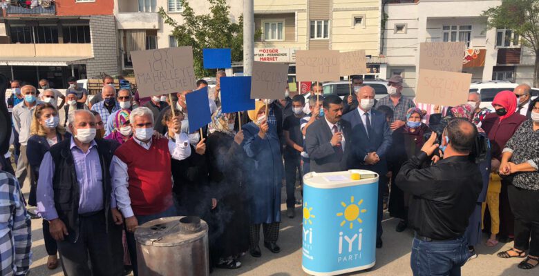Türkoğlu’ndan Sobalı Protesto…