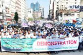 Bangladeş’te Macron protestosu