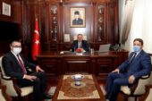 Bursa Valisine Türk Eğitim Sendikası Başkanlarından Ziyaret