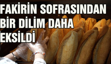 Ekmek Zammı Bursa’da Nasıl Karşılandı? Fırıncı Ne Diyor?