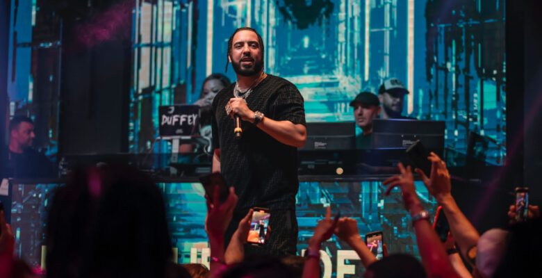 Ünlü rapçi French Montana’nın konseri İstanbul’u salladı