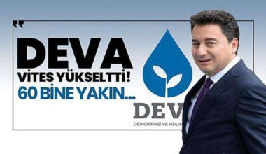 DEVA Partisi Bursa İl Başkanlığı vites yükseltti!