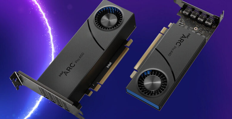 Intel Arc Pro GPU Ürünlerini Tanıtıyor