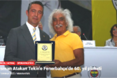 Osman Atakan Tekin’e Fenerbahçe’de 60. yıl plaketi