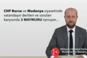 MHP MUDANYA; CHP’li Mudanya Belediye Başkanı Mudanya’nın kronikleşmiş sorunu haline geldi