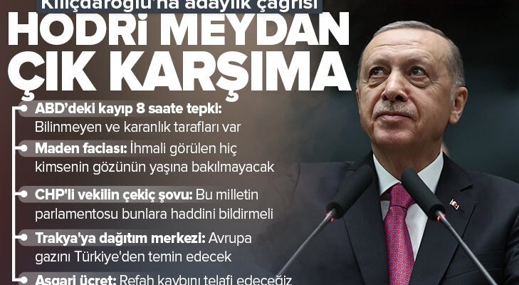 Erdoğan: Avrupa gazını Türkiye’den temin edebilir