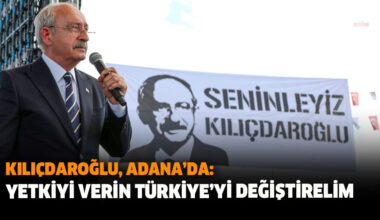 ‘Yetkiyi verin, Türkiye’yi değiştirelim, büyütelim, kalkındıralım’