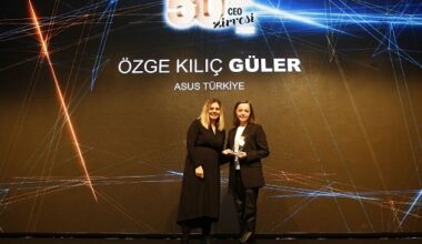 ASUS Türkiye Sistem İş Birimi Ülke Müdürü  Özge Kılıç Güler,  “50 Güçlü Kadın CEO” arasında