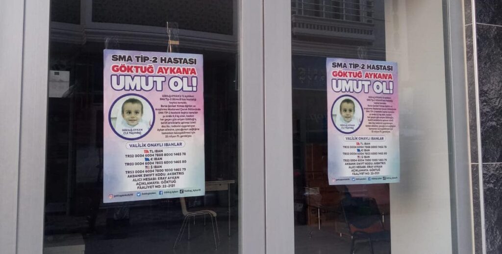 SMA’lı Göktuğ için sende umut ol…