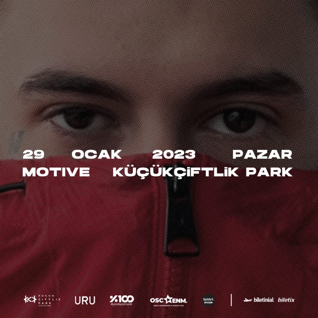 RAP MÜZİĞİN ALTIN ÇOCUĞU MOTİVE, 29 OCAK’TA KÜÇÜKÇİFTLİK PARK’TA!