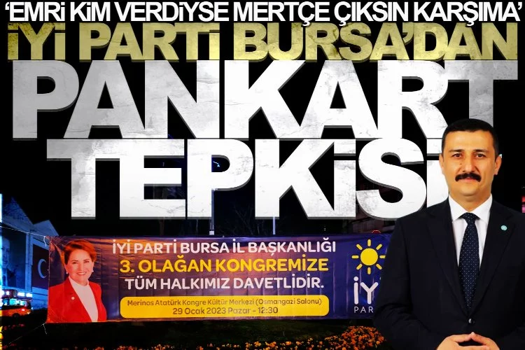 BU EMRİ KİM VERDİYSE, MERTÇE ÇIKSIN KARŞIMA!