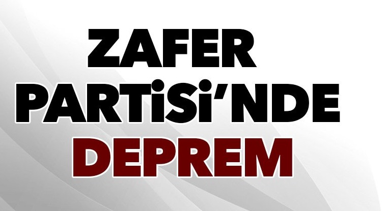 Zafer Partisi’nin Kurucularından Jet İstifa!