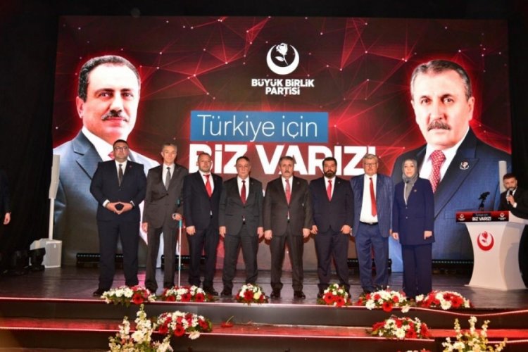 BBP’nin aday tanıtımında Bursa adaylarına tam not!