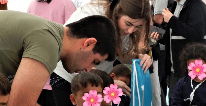 Masdaf, Hataylı Depremzede Çocukların Yüzünü Güldürdü