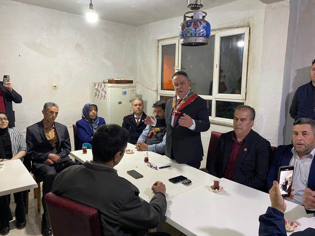 Büyük Birlik Partisi Bursa  Milletvekili Adayı Ekrem Alfatlı’ya Mustafakemalpaşa’da yoğun ilgi