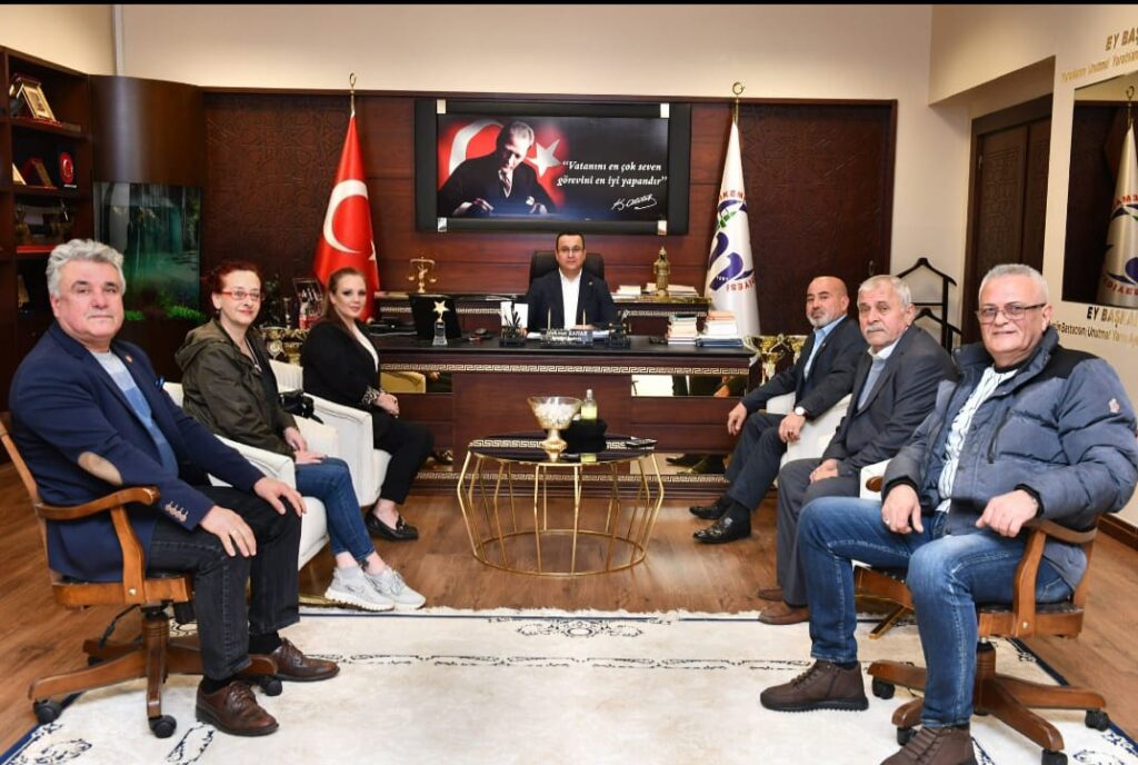 Adalet Partisi  Milletvekili Adaylarından Başkan Kanar’a Ziyaret