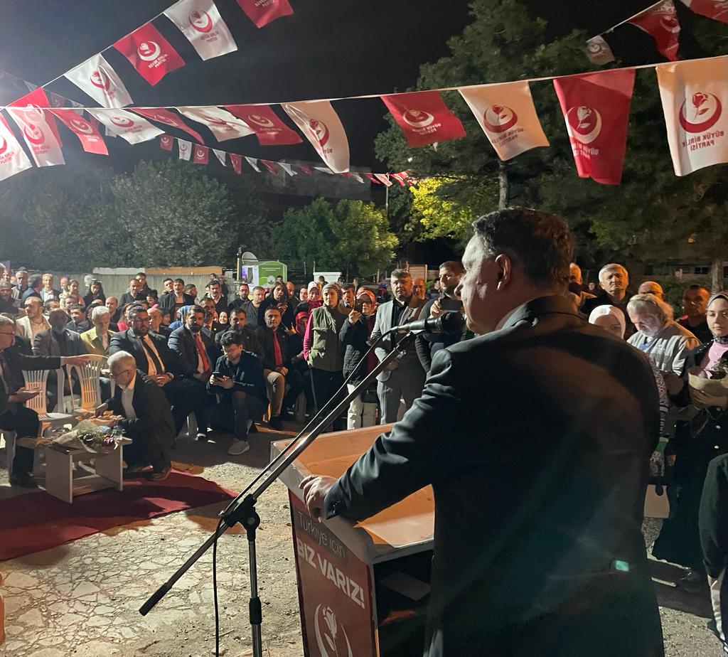 Küçükbalıklı Mahallesi’nde Büyük Birlik Partisi’nden Gövde Gösterisi!