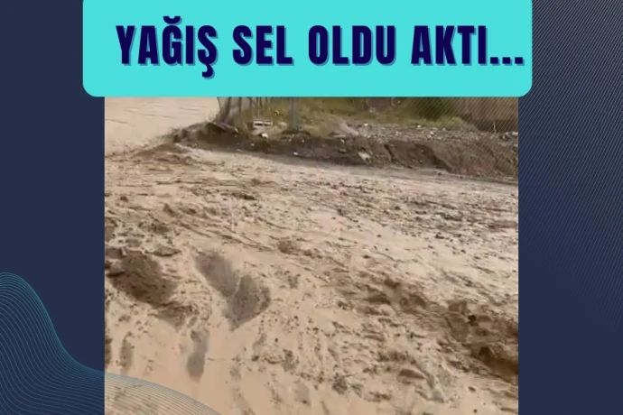 Milas’ta dolu ve fırtına etkili oldu