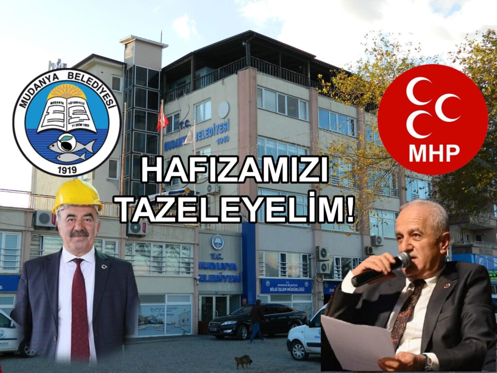 MHP’li İsim Plağı Başa Sardı! “Olan Mudanyalının Umutlarına Oldu!”