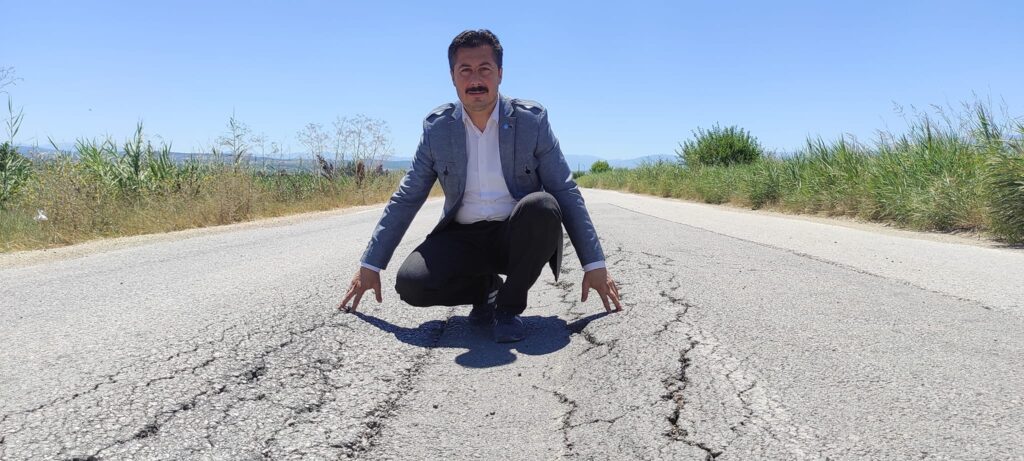 Yenişehir’de Yol Çöktü! İYİ İnsanın İsyanı Asfalt Döktürdü!
