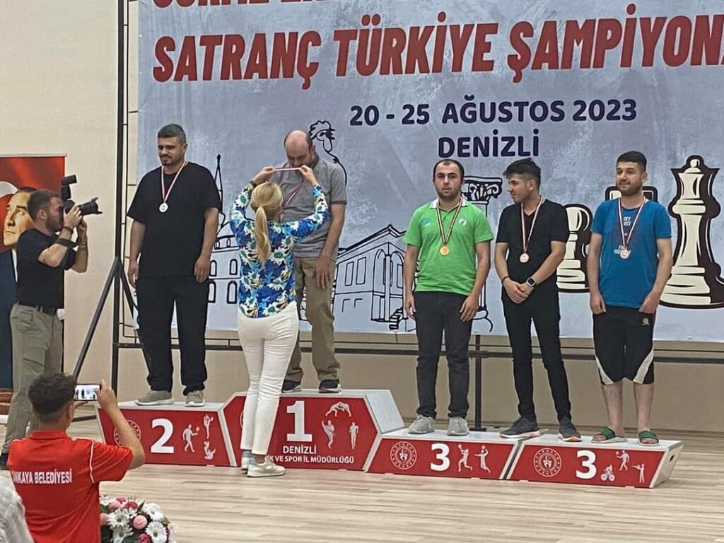 NİLÜFER BELEDİYESİ GESK’TEN SATRANÇTA 3 MADALYA
