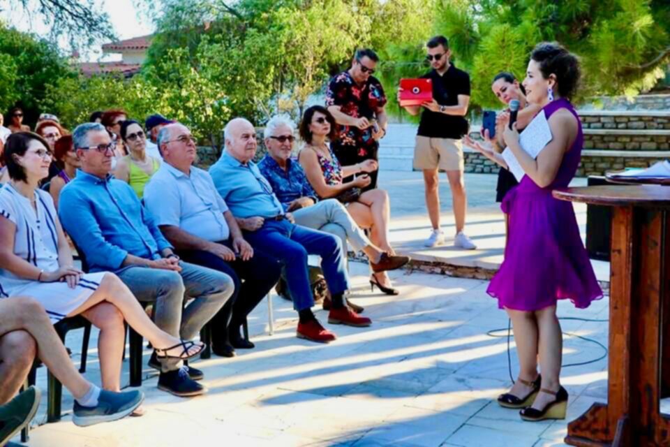 UKKSA, 13. Knidos’un Sır’ı Sanat Festivali’nde Edebiyat ve Şiir’in Ötesi Yaşandı.