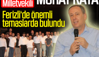 AK Parti Sakarya Milletvekili Murat Kaya, Ferizli’de Çeşitli Ziyaretlerde Bulundu