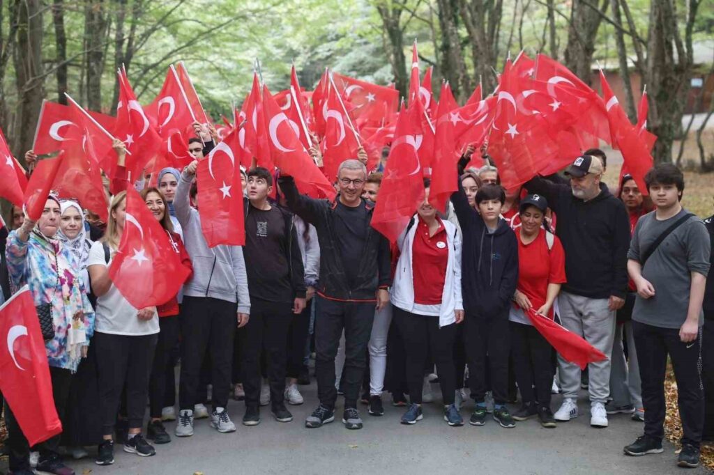 Cumhuriyet’in 100. yılında gençlik yürüyüşü