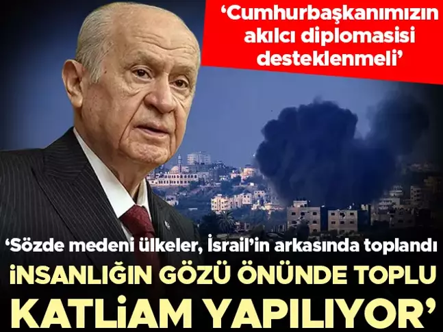 Sözde medeni ülkeler İsrail’in arkasında toplandı