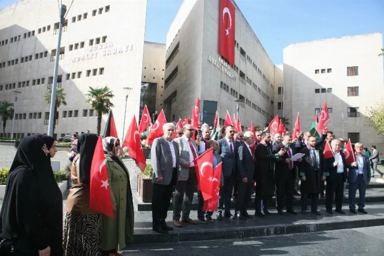 Saadet Partisi Bursa İsrailli yetkililer hakkında suç duyurusunda bulundu