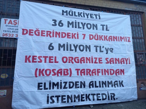 KOSAB Kamulaştırma Mağdurları; “Kilise Yapmayı mı Düşünüyordunuz da  Pandemi de Alelacele Kamulaştırma Yaptınız!”