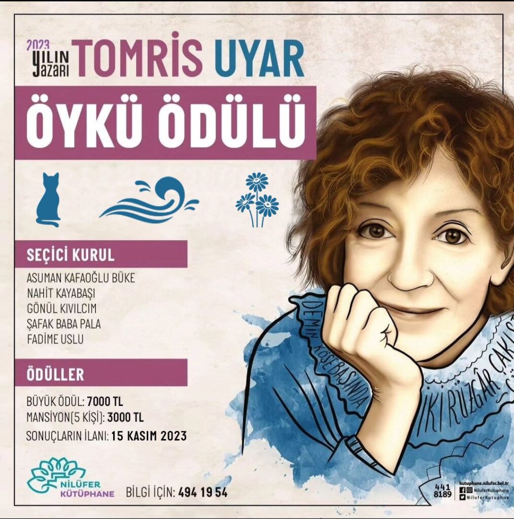TOMRİS UYAR ÖYKÜ ÖDÜLÜ SAHİPLERİ BELLİ OLDU