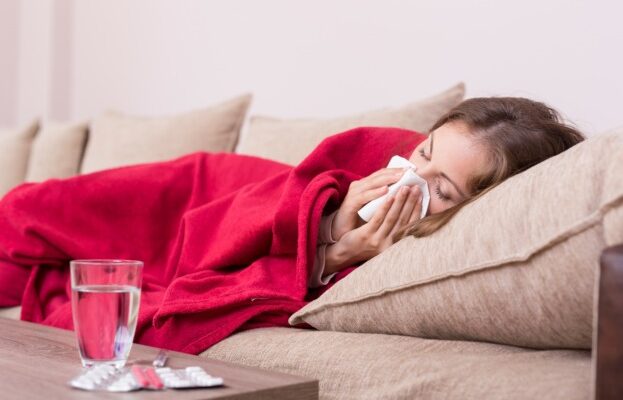 Grip deyip geçmeyin     Grip hastalığında işi baştan sıkı tutun