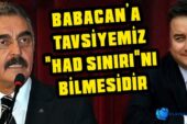 Büyükataman’dan Babacan’a tepki: Türkiye karşıtı emperyalist şebekelerin piyonu!
