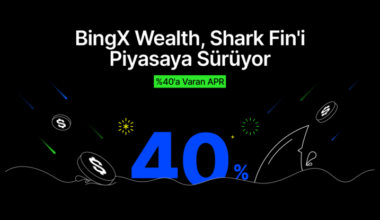 BingX Wealth, %40’a Varan APR ile Shark Fin’i Piyasaya Sürüyor