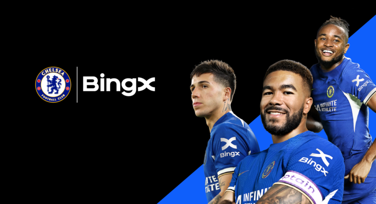 BingX, Chelsea’nin Resmi Kripto Para Borsa Ortağı Oldu