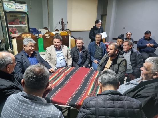 ERKAN AYDIN: GEÇMİŞTE OLDUĞU GİBİ KÖYLÜMÜZÜN YANINDA OLMAYA DEVAM DEVAM EDECEĞİM