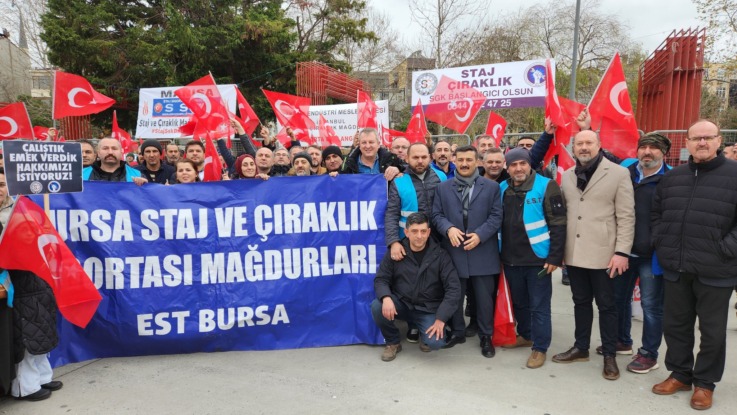 Staj ve Çıraklık Mağdurları Meydanları Salladı!