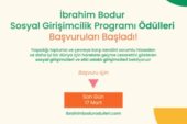 8. İbrahim Bodur Sosyal Girişimcilik Programı başvuruları için son 5 gün!