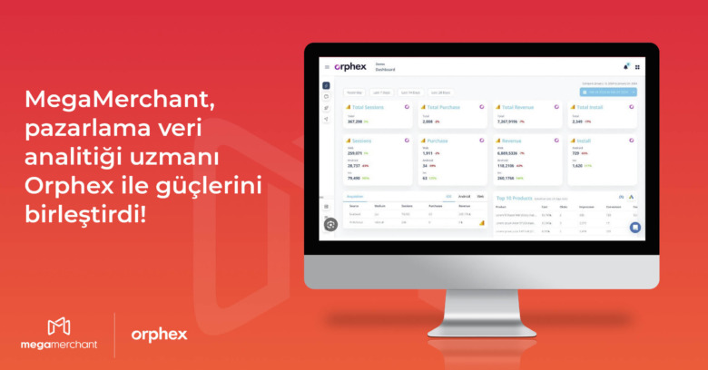 MegaMerchant, Pazarlama Veri Analitiği Uzmanı Orphex ile Güçlerini Birleştirdi
