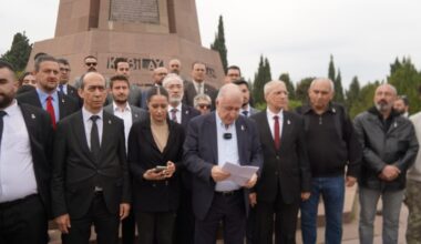 İzmir Menemen’de Şehit Kubilay Anıtı’nda Zafer Duruşu!