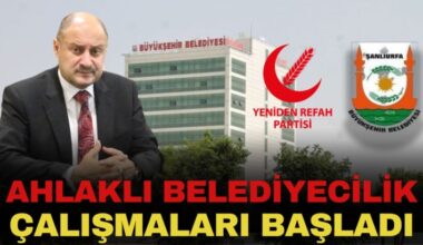 Şanlıurfa Büyükşehir Belediyesi’nden Türkiye’de bir ilk!