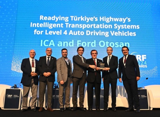 ICA, IRF Kongresi’nde “Trafik Yönetimi ve Akıllı Ulaşım Sistemleri” Kategorisinde Ödül Kazandı