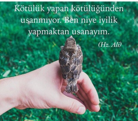 Ali Yazır yazdı; İyiliğin de sana kötülüğünde