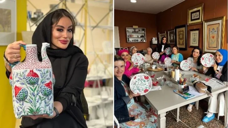 ATEŞE MEFTUN BİR SANAT: PINAR KÜLEK VE ÇİNİ SANATI