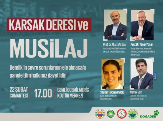 GEMLİK KENT KONSEYİNDEN ÇEVRE PANELİNE ÇAĞRI !!!