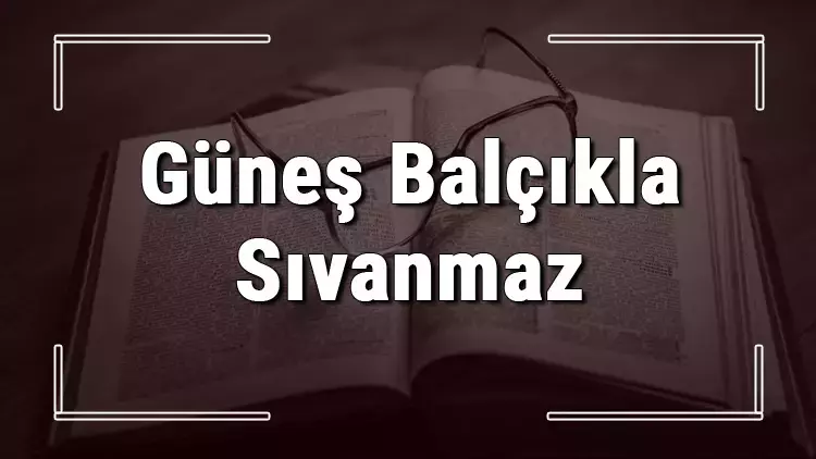 Zeki Baştürk yazdı; Güneş Balçıkla Sıvanmaz